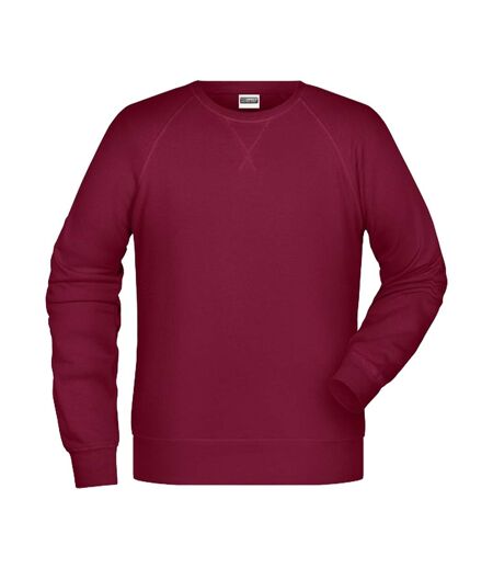 Sweat Homme Bordeaux James And Nicholson