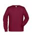 Sweat Homme Bordeaux James And Nicholson-1