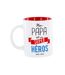 Paris Prix - Mug Design mon Papa 12cm Blanc