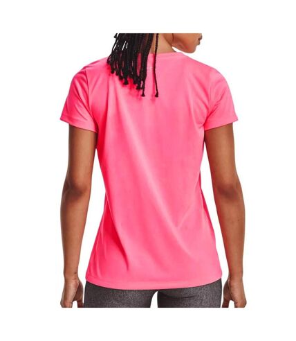 T-shirt Rose Femme Under Armour Solid - L