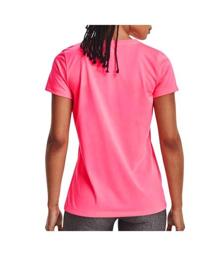 T-shirt Rose Femme Under Armour Solid - L