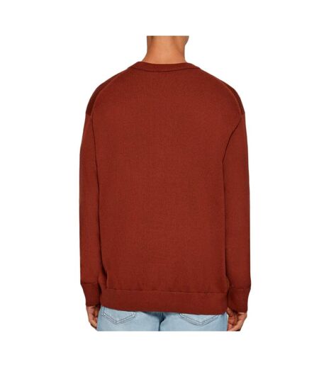Sweat rouge homme calvin klein jeans eu ls cotton relaxed