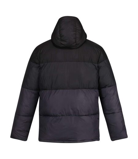Mens Carnan Padded Jacket Black Ash Regatta