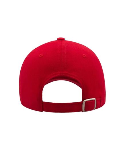 Casquette Sandwich En Coton Épais Mixte Rouge Atlantis