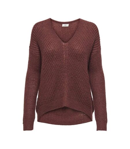 Pull marron foncé femme jdy new megan