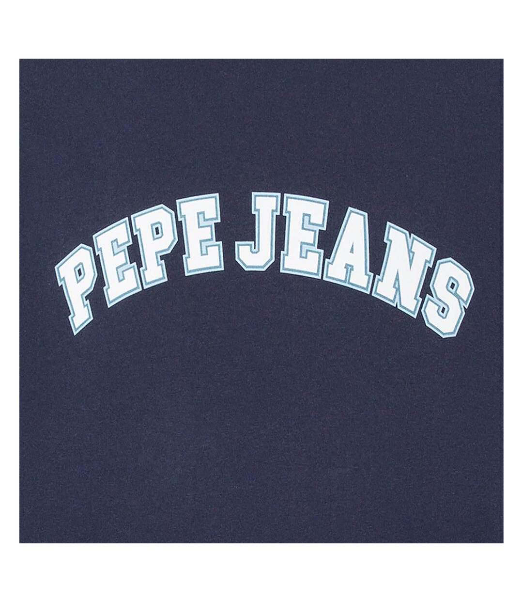 T-shirt marine homme pepe jeans clement - l-2