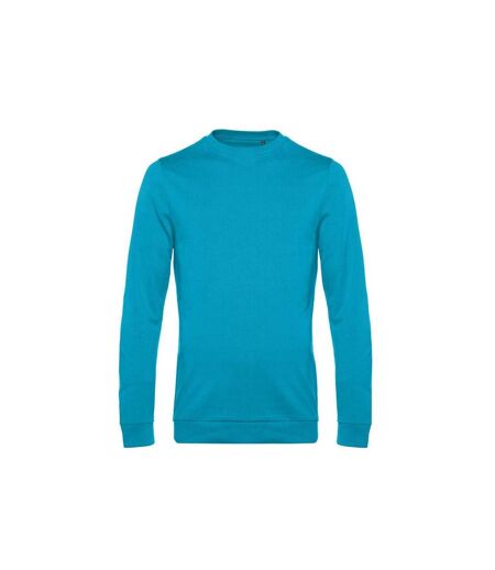 Sweatshirt À Manches Longues Pour Hommes Bleu Sarcelle B&C