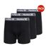 Lot De 3  Boxers Motif/style Uni Homme Noir Hurley-1