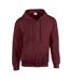 Veste À Capuche Adulte Pourpre Gildan-1
