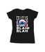 Disney T-shirt en coton Womens/Ladies Lilo And Stitch Christmas Blah Blah Blah (Noir) - UTBI25611-1
