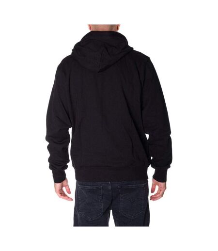 Sweat à Capuche Noir Homme Diesel Hood Division - XS