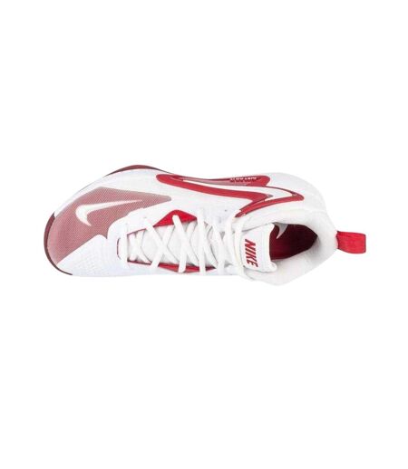 Chaussures De Volley-ball Hyperset Homme Blanc Rouge Nike