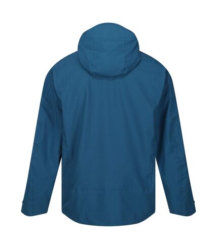 Veste imperméable okara homme bleu marocain / vert piquant Regatta