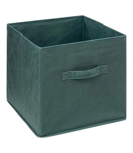 Boîte de Rangement Carrée Velours Mix n'Modul 31x31cm Kaki