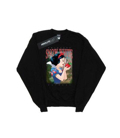 Disney Princess Mens Snow White Montage Sweatshirt (Black)