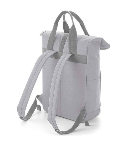 Sac à dos adulte taille unique gris clair Bagbase