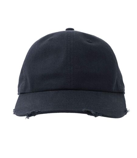 Casquette Destroyed-s Bleu Marine Atlantis Headwear