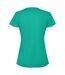 Womens/ladies Estoril Short-sleeved T-shirt Jade Green Roly-2