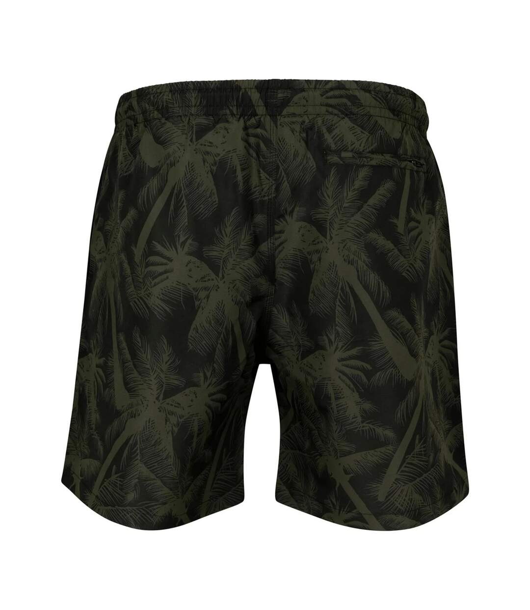 Mens Palm Swim Shorts Olive Urban Classics-2