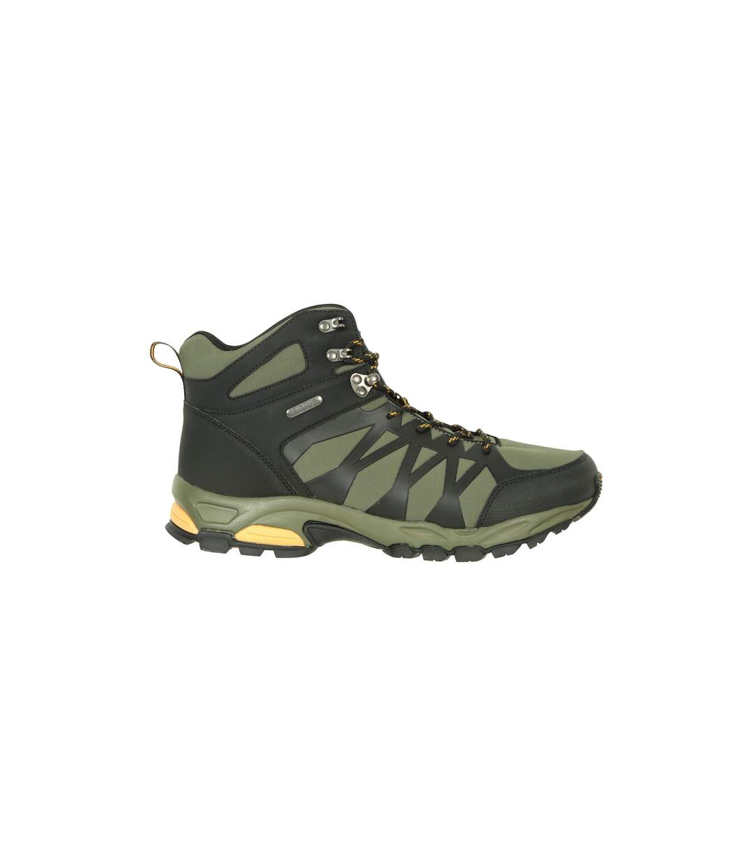Mens Trekker Ii Softshell Hiking Boots Khaki Mountain Warehouse-4