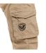 Pantalon droit homme type cargo en canvas avec patchs Fight Vondutch-4