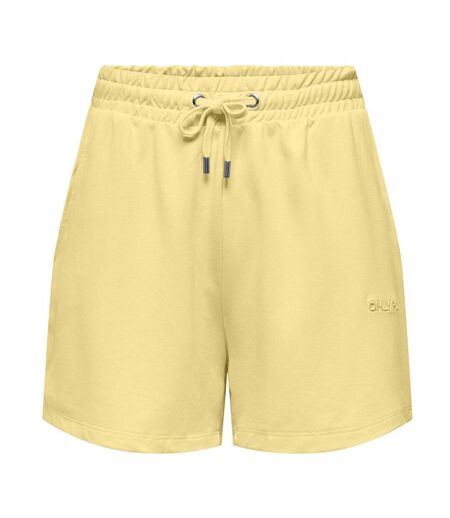 Short jaune femme only frei