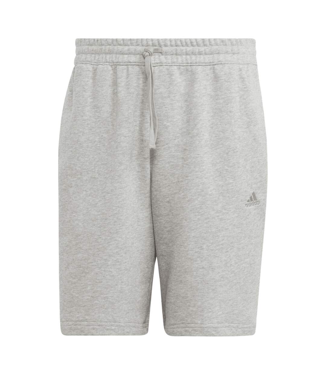Mens All Szn French Terry Shorts Grey Adidas-1