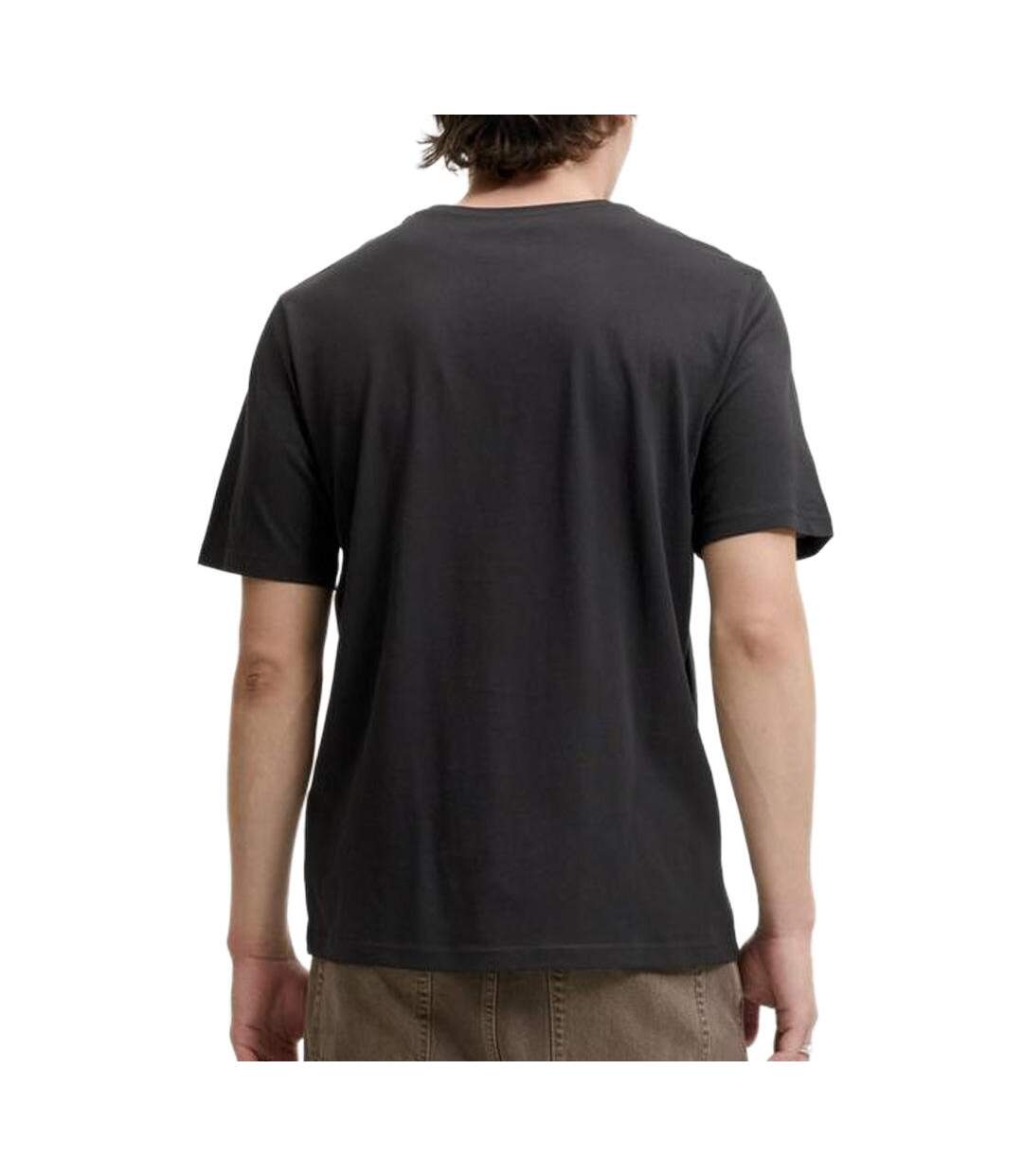 T-Shirt noir homme jack & jones urban-2