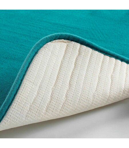 Tapis Contour WC Vitamine II 45x45cm Bleu Émeraude