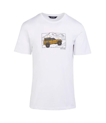 T-shirt cline homme blanc Regatta