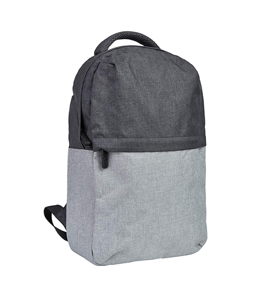 Sac À Dos Stockholm 43 Cm X 30 Cm X 10 Cm Gris Foncé Gris Clair Chiné Bags2Go-3