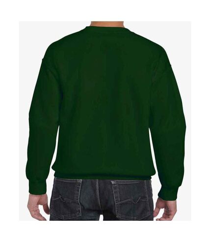 Mens dryblend sweatshirt forest green Gildan