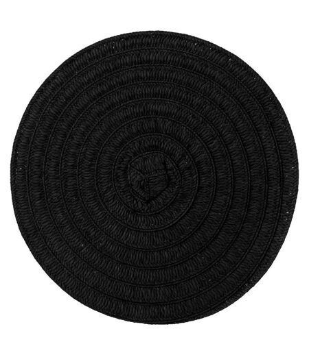 Set de Table Déco Olivia 38cm Noir