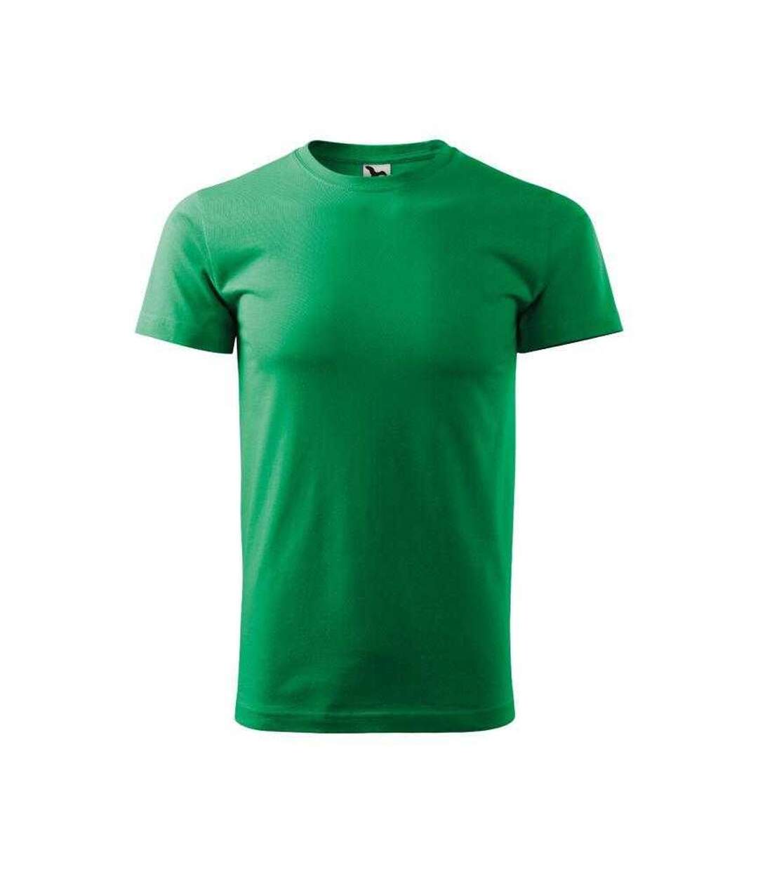 T-shirt Basic Homme Vert Kelly Malfini-1