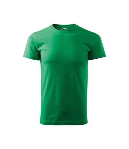 T-shirt Basic Homme Vert Kelly Malfini