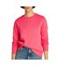 Sweat rose femme tommy hilfiger flag crew - l-1