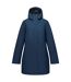 Veste Motif/style Imperméable Femme Bleu Marine Noir Regatta-2