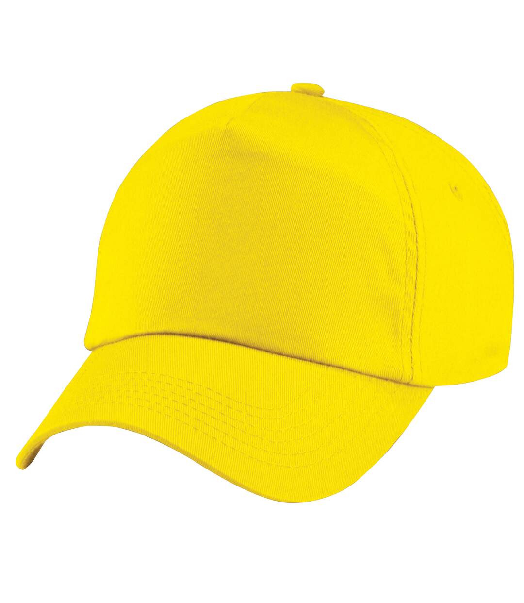 Casquette baseball enfant unisexe jaune Beechfield