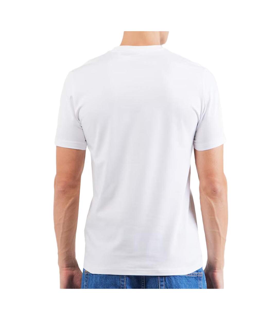 T-shirt Blanc Homme Guess Shaded - S-2