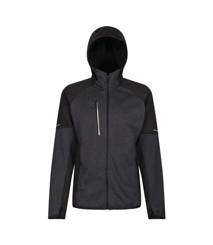 Regatta Mens X-Pro Coldspring II Fleece Jacket (Black/Grey Marl) - UTRG5552