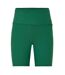 Womens/ladies Train Cycling Shorts Vine Green Puma-1