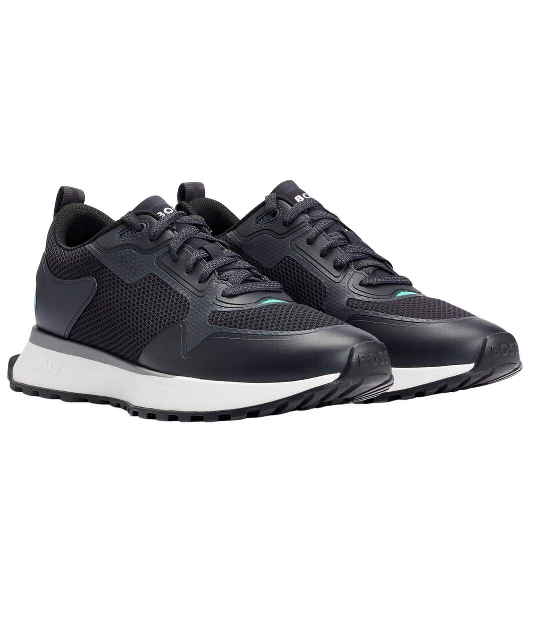 Baskets jonah adulte bleu foncé Boss-1