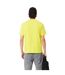 Mens Cotton T-shirt Yellow Lacoste-3