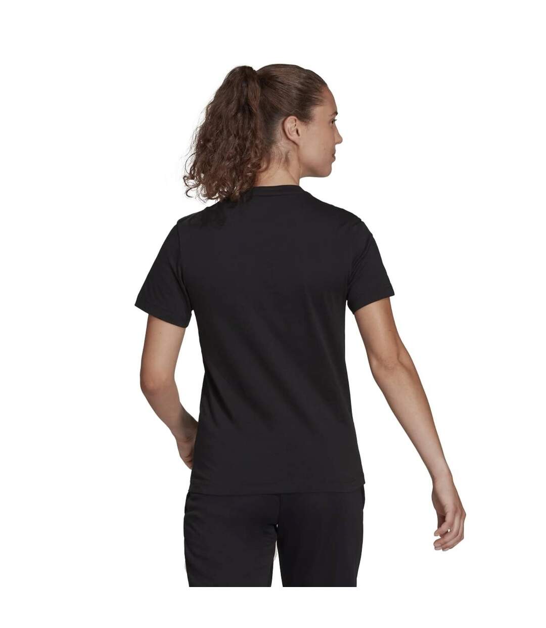 T-shirt Entrada Femme Noir Adidas-3