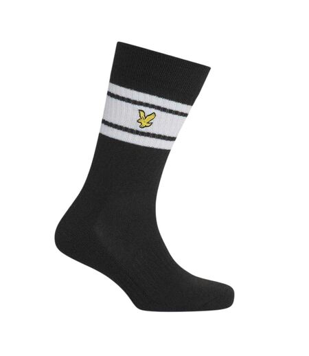 Mens Ackley Crew Socks Black Lyle & Scott