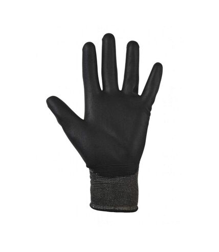 Glenwear PU Gloves (Pack of 12) (Black) (XL)