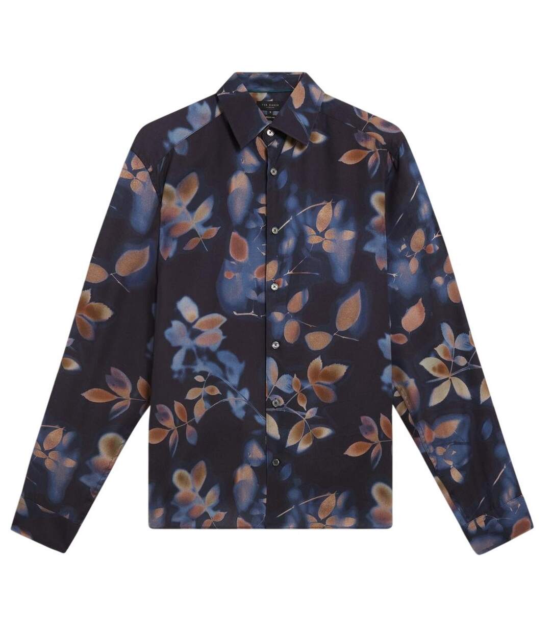 Chemise Motif/style Imprimé Feuille Homme Bleu Marine Ted Baker-2