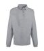 Russell Europe - Sweatshirt avec col et boutons - Homme (Gris) - UTRW3275