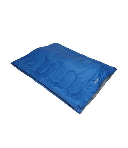 Regatta Huron Full 2 Person Rectangular Sleeping Bag (Oxford Blue/Dark Steel) (One Size) - UTRG8384