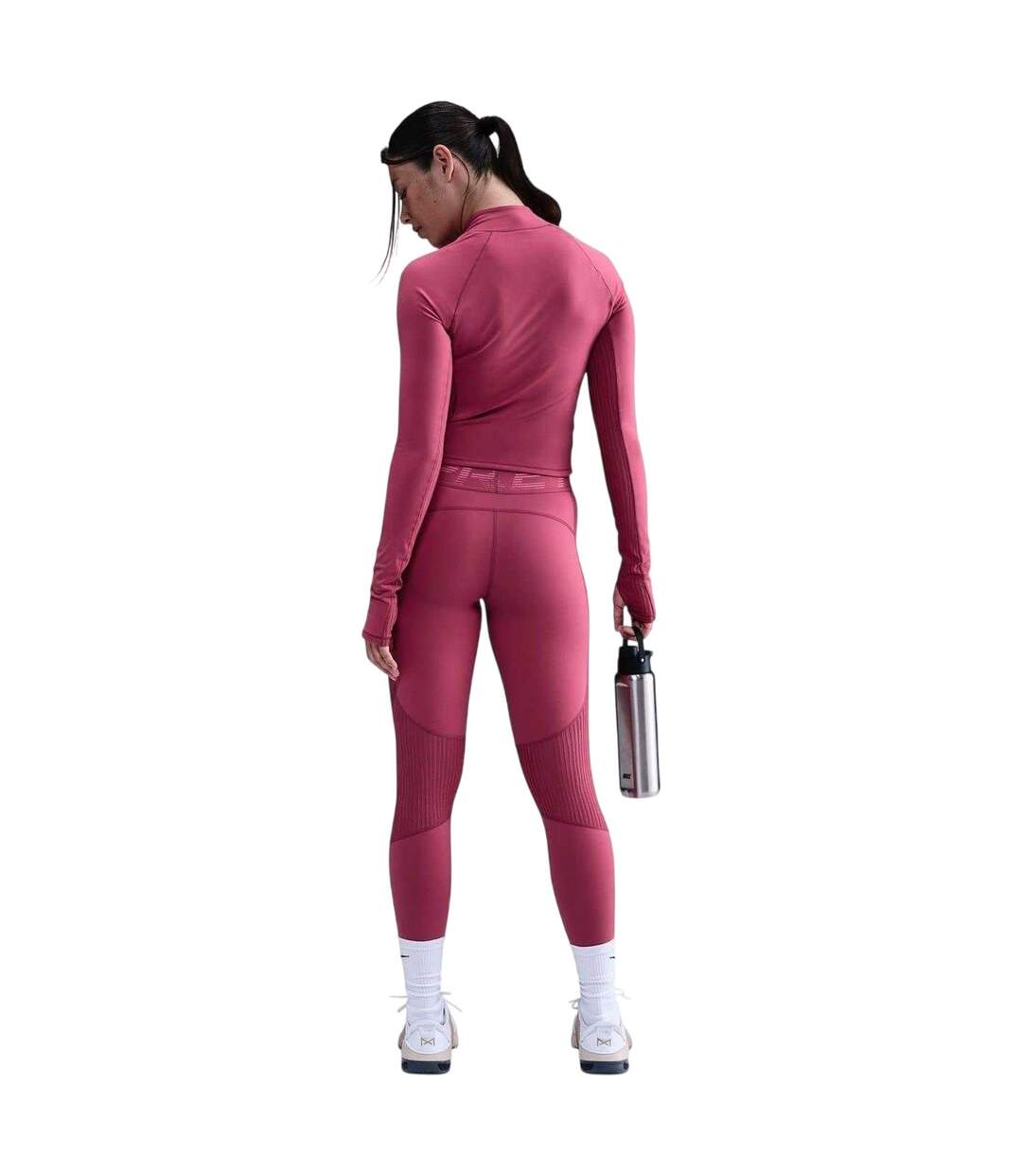 Legging Femme Pourpre Nike-2